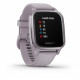 GARMIN Venu Sq  - Montre GPS de sport connectée santé et bien-etre - Lavande - Bracelet rose