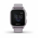 GARMIN Venu Sq  - Montre GPS de sport connectée santé et bien-etre - Lavande - Bracelet rose