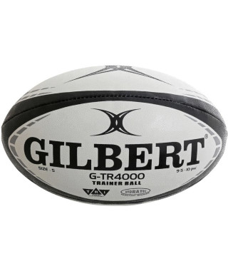 Ballon de rugby - GILBERT - G-TR4000 - Taille 3 - Noir