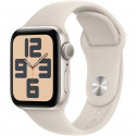 Apple Watch SE GPS - 40mm - Boîtier Starlight Aluminium - Bracelet Starlight Sport Band - M/L