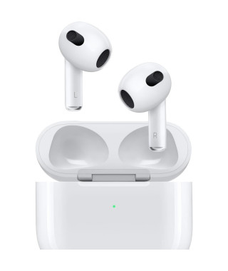 Apple AirPods (3e génération) avec Boîtier de charge Lightning - Blanc