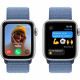 Apple Watch SE GPS - 40mm - Boîtier Silver Aluminium - Bracelet Winter Blue Sport Loop