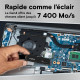 CRUCIAL - CT2000T500SSD8 - SSD interne - 2To - M.2
