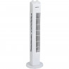 Ventilateur colonne OCEANIC - 40W - Hauteur 78 cm - 3 vitesses - Oscillant - Minuterie - Blanc