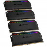 CORSAIR Kit de mémoire DOMINATOR RGB 32 Go (4 x 8 Go) DDR4 DRAM 3 200 MHz C16 (COR0840006607397 )