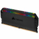 CORSAIR Kit de mémoire DOMINATOR RGB 32 Go (4 x 8 Go) DDR4 DRAM 3 200 MHz C16 (COR0840006607397 )
