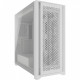 Boitier PC - CORSAIR - 5000D CORE AIRFLOW - ATX Moyen-tour - Panneau avant flux d'air optimisé - Blanc - (CC-9011262-WW)