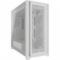Boitier PC - CORSAIR - 5000D CORE AIRFLOW - ATX Moyen-tour - Panneau avant flux d'air optimisé - Blanc - (CC-9011262-WW)