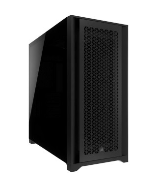 Boitier PC - CORSAIR - 5000D CORE AIRFLOW - ATX Moyen-tour - Panneau avant flux d'air optimisé - Noir - (CC-9011261-WW)