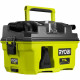 Aspirateur d'atelier RYOBI RV1811-0 18V - 1500l/min - collecteur 11 L - filtre HEPA H12 - Adaptateur, suceur plat et buse ent…