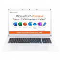 PC Portable THOMSON TH17V2C4WH128 - 17.3 HD TN - Intel Celeron N4020 - RAM 4Go - Stockage 128Go SSD - Windows 11S + Office 1 an