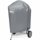 Housse pour barbecue a charbon Weber - Ø57 cm - En polyester - Gris