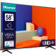 TV LED HISENSE - 58A6K - 58'' (147 CM) - UHD 4K - DOLBY VISION - DTS VIRTUAL:X TM - SMART TV - 3 x HDMI 2.0 - ÉCRAN SANS BORD