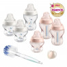 Tommee Tippee - Biberons Coffret Naissance Closer to Nature - Tétine Anti-Colique - Rose