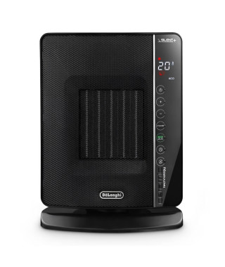 DELONGHI Soufflant céramique - DCH7993ER.BC -2400W - Noir et chrome