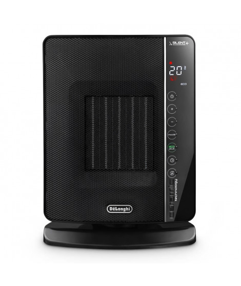 DELONGHI Soufflant céramique - DCH7993ER.BC -2400W - Noir et chrome