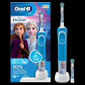 Oral-B Kids Brosse a Dents Électrique Rechargeable, 1 Manche, 1 Brossette, 3 ans et plus, Brossage douceur, La Reine des Neig…