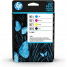 HP 950/951 Pack de 4 cartouches noire, cyan, jaune et magenta authentiques (6ZC65AE) pour HP OfficeJet Pro 8600