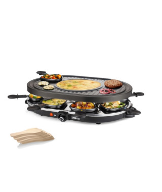 Princess Grill a raclette ovale 8 personnes 1200 W 162700