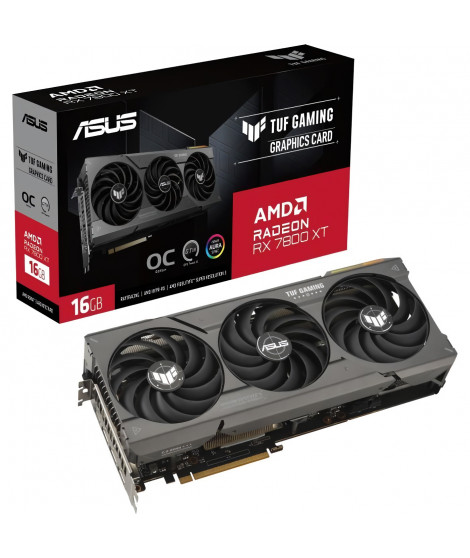 Asus - Carte graphique - TUF-RX7800XT-O16G-GAMING