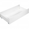 Tiroir de lit combiné évolutif BABY PRICE FIRST - Décor blanc