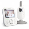 PHILIPS AVENT SCD843/26 Babyphone vidéo - Technologie A-FHSS - Ecran 3.5 - Fonction Répondre a bébé