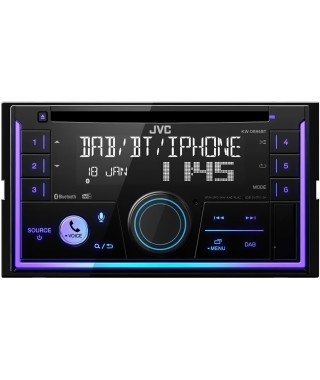 Autoradio - JVC - KD-X482DBT - USB - iPod - Bluetooth - DAB+