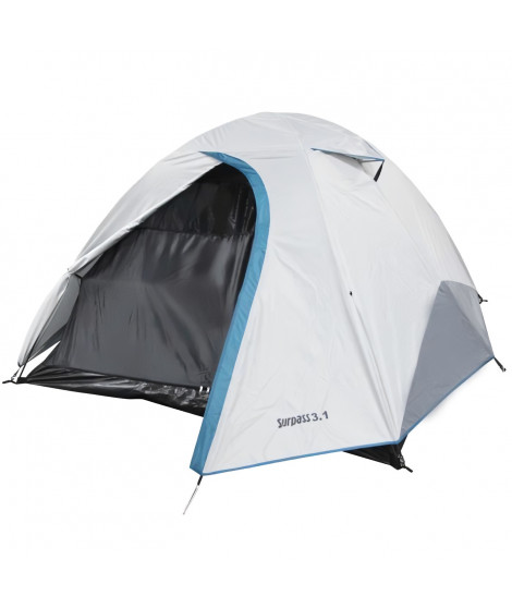 Tente de camping - 3 personnes - SURPASS - SURPTENT302 - Gris