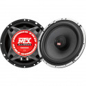 MTX TX665C Haut-parleurs voiture Coaxiaux 16,5cm 2 voies 90W RMS 4O Châssis alu Tweeters néodyme dôme soie Membrane pulpe cél…