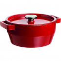 PYREX Cocotte ronde Slow Cook 6,3 L rouge