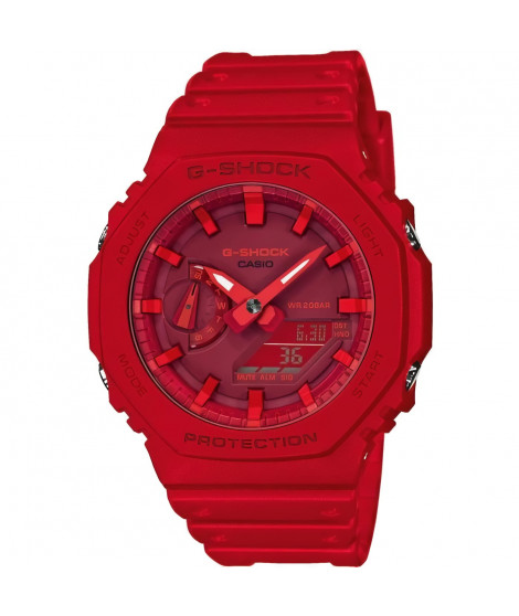 CASIO - G-SHOCK - Montre  - Resitante aux chocs - Multifonctions - Rouge