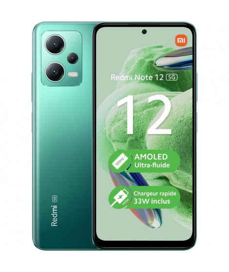 XIAOMI Redmi Note 12 128Go 5G Vert