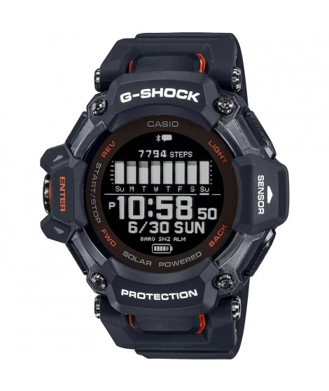 Montre - CASIO - G-Shock Sport - GBD-H2000-1AER - Noir et orange