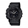 CASIO G-Shock Montre GA-100-1A1ER  Quartz Chronographe