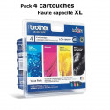 Brother LC1100HY Cartouches d'encre Multipack Coul