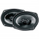 MTX TX269C Haut-parleurs voiture Coaxiaux elliptiques 6x9 15x23cm 2 voies 80W RMS 4O membrane polypropylene