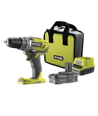 RYOBI Perceuse-visseuse sans fil - 18V 2Ah