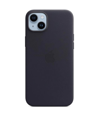 Coque APPLE iPhone 14 Plus cuir Midnight