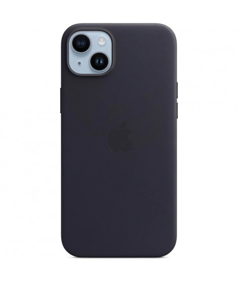 Coque APPLE iPhone 14 Plus cuir Midnight