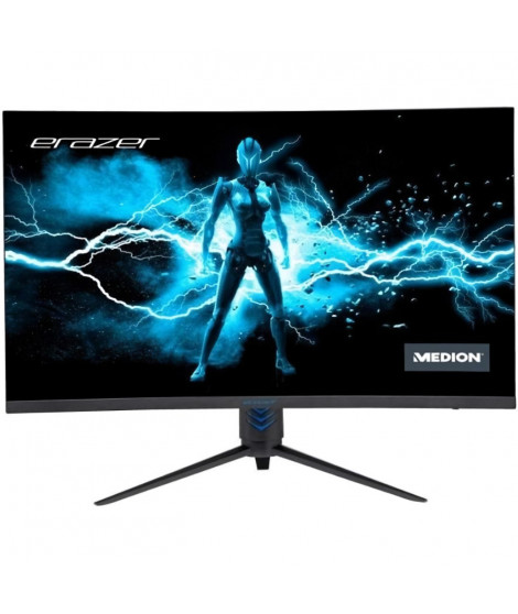 Ecran PC Gamer incurvé - MEDION MD22093 - 32 FHD - Dalle VA - 1 ms - 165 Hz - HDMI / DP - Freesync