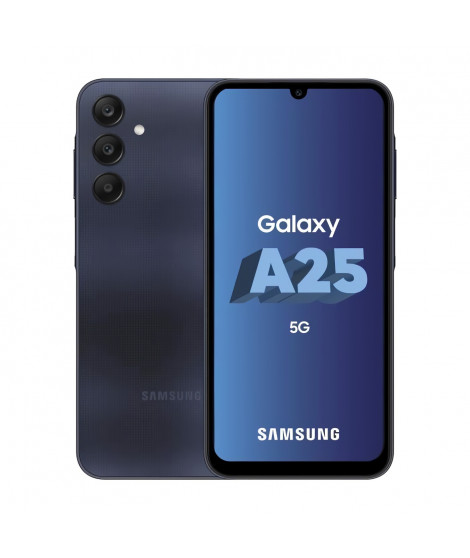 SAMSUNG Galaxy A25 5G Smartphone 256Go Bleu nuit