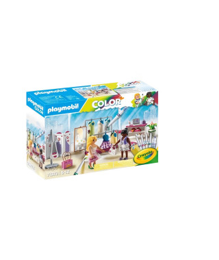 PLAYMOBIL 71372 PLAYMOBIL Color : Boutique de mode - Crée de nouvelles histoires a tes couleurs  - Des 5 ans