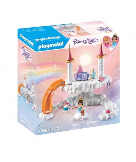 PLAYMOBIL 71360 Nurserie dans les nuages - Princess Magic - Avec une princesse, un bébé et des accessoires - Des 4 ans