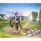 PLAYMOBIL 71355 Zoe & Blaze avec parcours d'obstacles - Horses of Waterfall - Avec des obstacles modulables - Des 5 ans