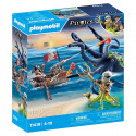 PLAYMOBIL 71419 Pirate avec pieuvre géante - Pirates - Avec un pirate, un canon, un monstre pieuvre géant  - Des 4 ans