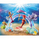 PLAYMOBIL 71379 Starter Pack Sirenes et arc-en-ciel - Magic - Découvre la vie sous-marine des sirenes - Des 4 ans