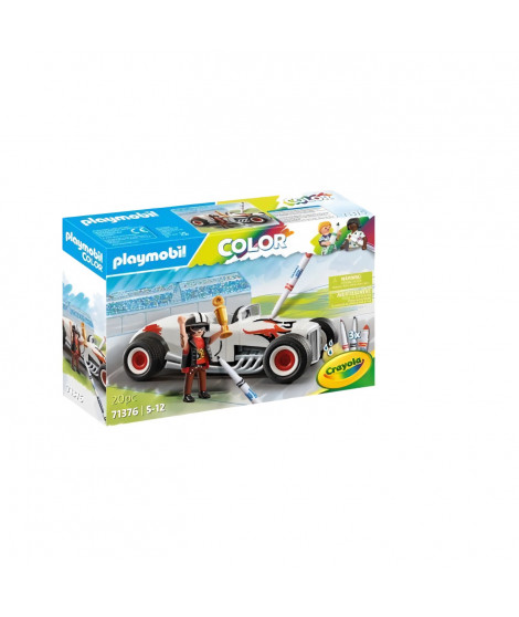 PLAYMOBIL 71376 PLAYMOBIL Color : Voiture de course -  Crée de nouvelles histoires a tes couleurs - Des 5 ans