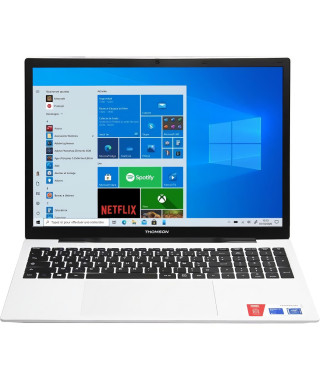 PC Portable - THOMSON NEO17 - 17,3 HD - INTEL Celeron N4020- RAM 8 Go - Stockage 512 Go SSD - Windows 10 Famille - Blanc - AZ…
