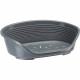 FERPLAST Corbeille Siesta Deluxe 6 - 70,5x52x23,5 cm - Gris foncé - Pour chien et chat