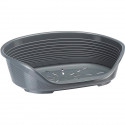 FERPLAST Corbeille Siesta Deluxe 6 - 70,5x52x23,5 cm - Gris foncé - Pour chien et chat